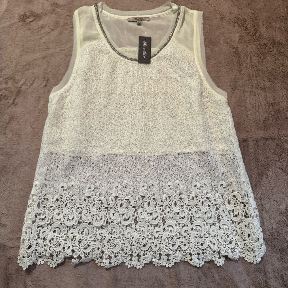 Miss Me Sleeveless Top